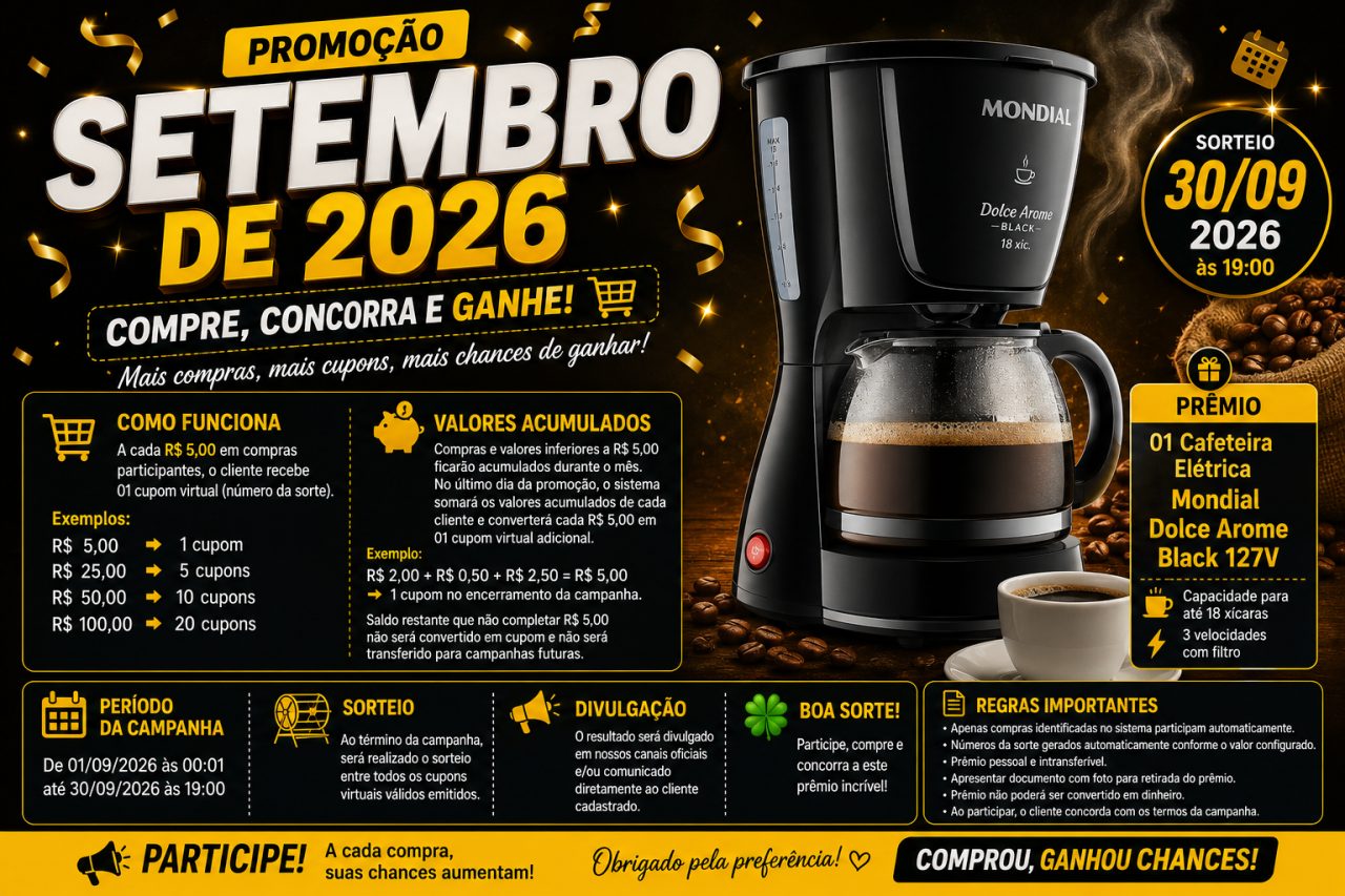 Prêmio: SETEMBRO DE 2026